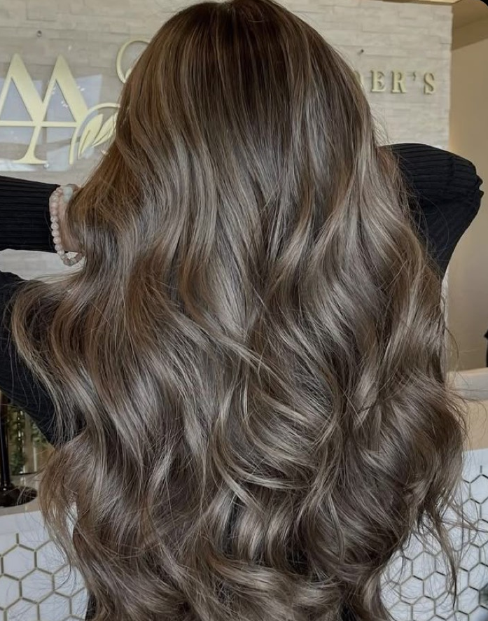 Ash Brown: Tape-In Weft