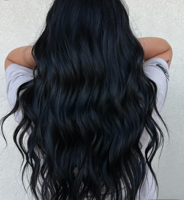 Black: Tape-In Weft