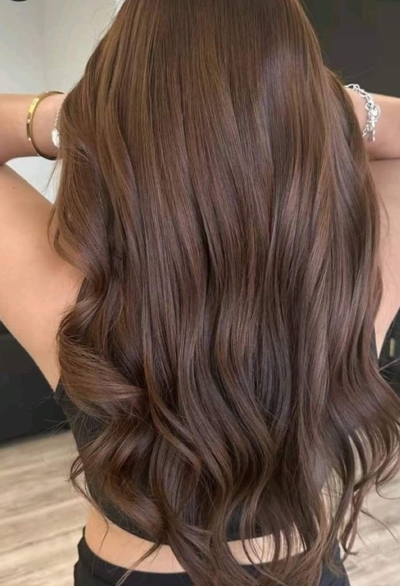 Warm Brown: Tape-In Weft