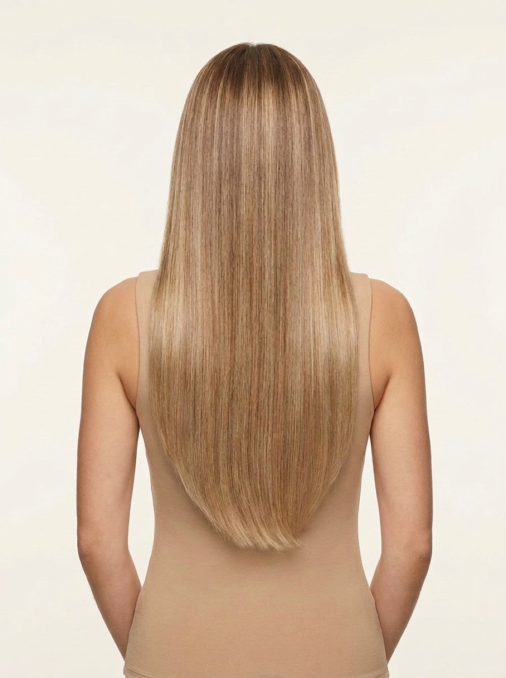 22-inch hair, from behind