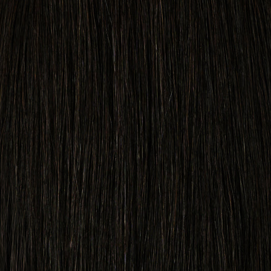 Natural Black: Tape-In Weft